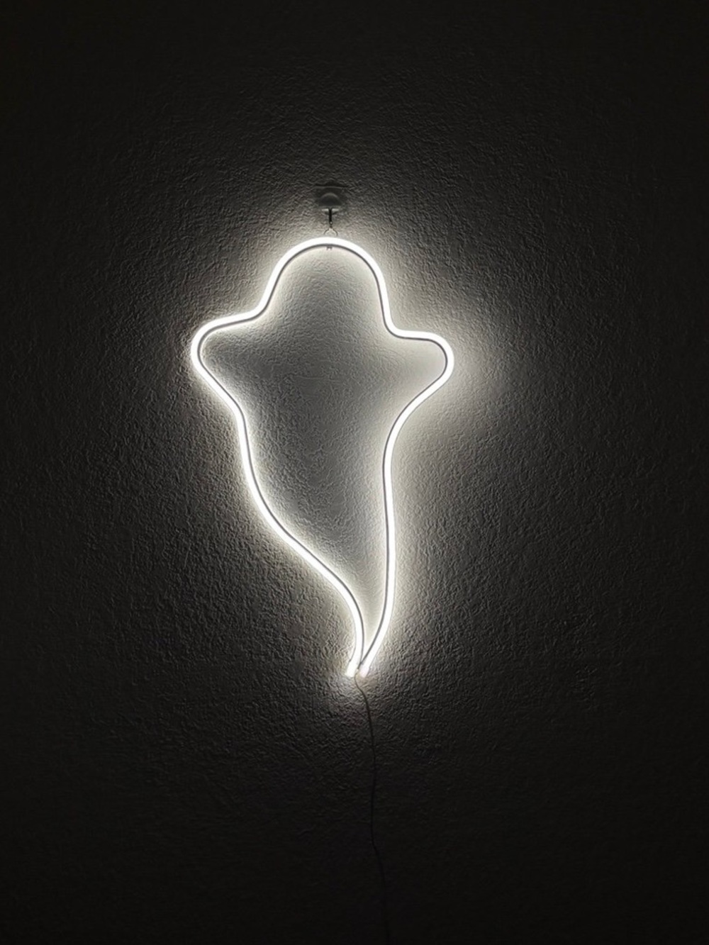 Ghost neon sign